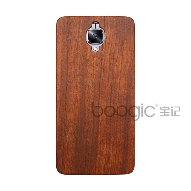 Unique OnePlus 3 A3000 Slim Bamboo Wood PC Back Cover Case For Oneplus Three Oneplus 3T Phone Cases