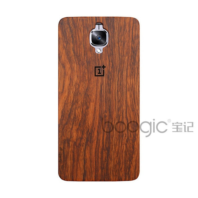 Unique OnePlus 3 A3000 Slim Bamboo Wood PC Back Cover Case For Oneplus Three Oneplus 3T Phone Cases