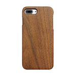 100% Natural Wood Hard Back Case For iPhone 7 6 6S Plus SE 5 5s Real Wooden Walnut Rosewood Bamboo Phone Cases for iPhone7 Cover