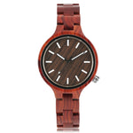Creative Women's Fashion Wood Watches Women Handmade Bamboo Wristwatch Full Wooden Strap Novel Quartz Watch Relogio Feminino HOT