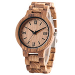 YISUYA Minimalist Full Wooden Watches Women Men Bamboo Wood Bracelet Fashion Creative Quartz Wristwatch Handmade Gift Clock Hour
