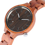 Creative Women's Fashion Wood Watches Women Handmade Bamboo Wristwatch Full Wooden Strap Novel Quartz Watch Relogio Feminino HOT