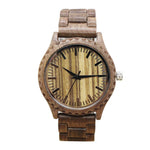 TJW Fashion Nature Wood Wrist Watch Analog Sport Bamboo Black men wooden watch leather Women Gift men wooden quartz watch TT@88