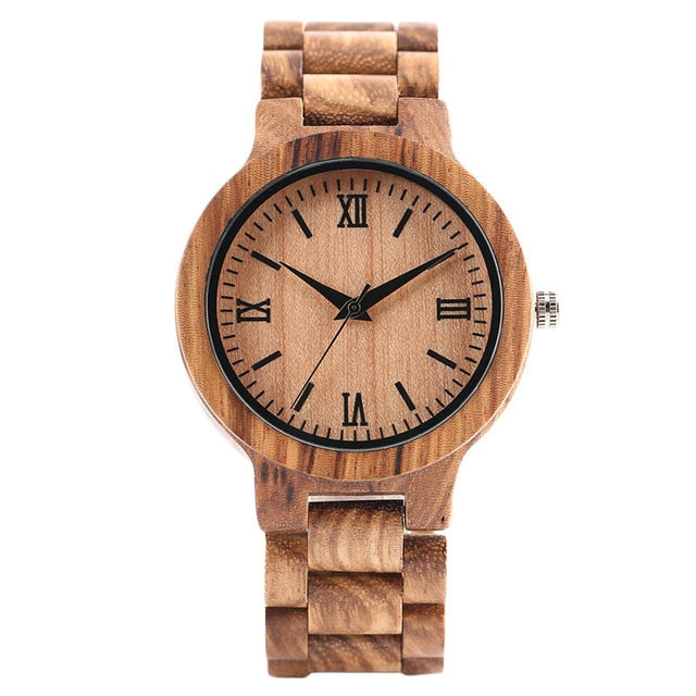 YISUYA Nature Wood Bamboo Watch Men Handmade Full Wooden Creative Women Watches 2018 New Fashion Quartz Clock Christmas Gift