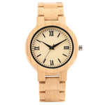 YISUYA Nature Wood Bamboo Watch Men Handmade Full Wooden Creative Women Watches 2018 New Fashion Quartz Clock Christmas Gift