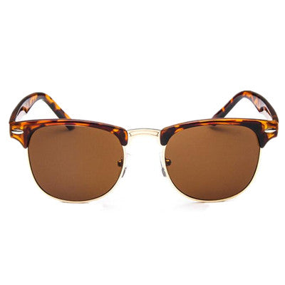 Half Metal Bamboo Sunglasses Men Women Brand Designer Glasses Mirror Sun Glasses Fashion Gafas Oculos De Sol UV400