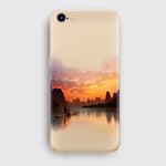 Landscape Scenery Case For Iphone 7 8 6 6S Plus Mountains Bamboo Sea Deer Cat Nature View Hard Back Case Cover For Iphone7 7plus