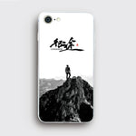 Landscape Scenery Case For Iphone 7 8 6 6S Plus Mountains Bamboo Sea Deer Cat Nature View Hard Back Case Cover For Iphone7 7plus