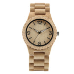 Minimalist Retro Full Wooden Watches Women Men Bamboo Wood Bracelet Fashion Creative Quartz Wristwatch Handmade Gifts Clock Hour