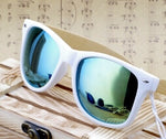 BOBO BIRD Handmade Polarized Sunglasses Women Men With Colorful Lens Transparent Plastic Frame Bamboo Legs Fashion Gifts CG008