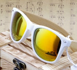 BOBO BIRD Handmade Polarized Sunglasses Women Men With Colorful Lens Transparent Plastic Frame Bamboo Legs Fashion Gifts CG008