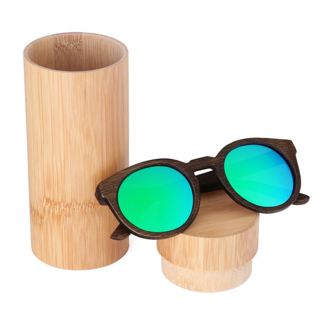 BerWer Sun glasses for men and women polarized new fashion wooden sunglasses high quality bamboo frame in stock