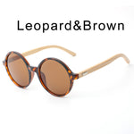 Round Wooden women Sunglasses men vintage bamboo ladies Sunglasses for female mirrored sung glasses eyewear fashion UV400