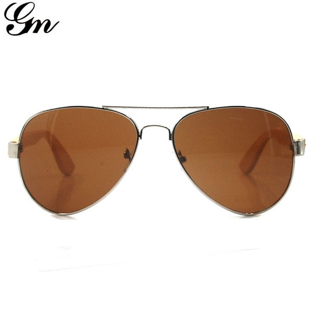 G M Newest Bamboo Sunglasses Men Wooden Sun glasses Women Fashion Designer  Mirror Original Wood Glasses Oculos de sol