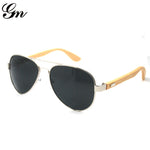 G M Newest Bamboo Sunglasses Men Wooden Sun glasses Women Fashion Designer  Mirror Original Wood Glasses Oculos de sol
