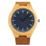 Creative Rectangle Dial Wood Watch Natural Handmade Light Bamboo Fashion Men Women Casual Quartz Wristwatch Genuine Leather Gift