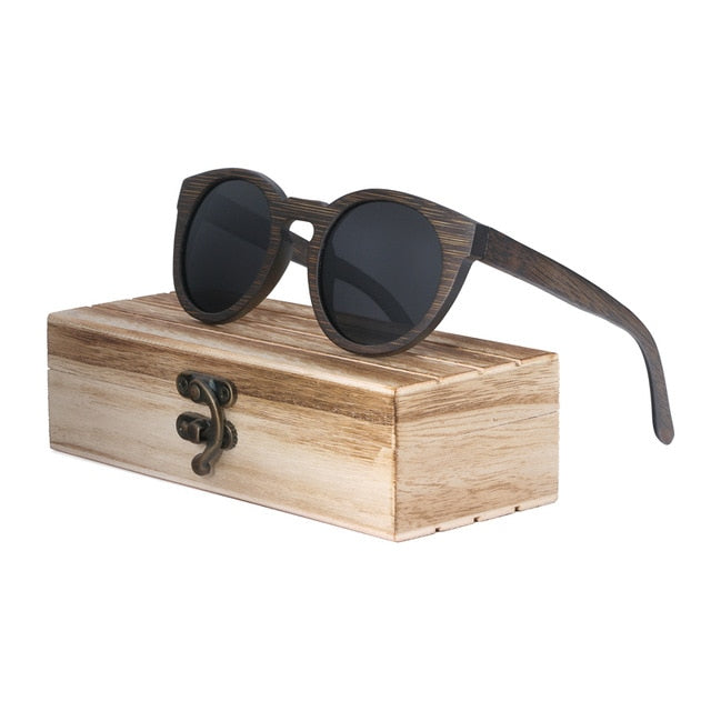BerWer Sun glasses for men and women polarized new fashion wooden sunglasses high quality bamboo frame in stock