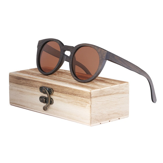 BerWer Sun glasses for men and women polarized new fashion wooden sunglasses high quality bamboo frame in stock