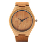 Wooden Watch Men Bamboo Novel Modern Fashion Sport Women Clock Nature Wood Quartz Wristwatches Genuine Leather Band Strap