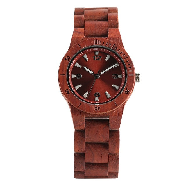 YISUYA Minimalist Full Wooden Watches Women Men Bamboo Wood Bracelet Fashion Creative Quartz Wristwatch Handmade Gift Clock Hour