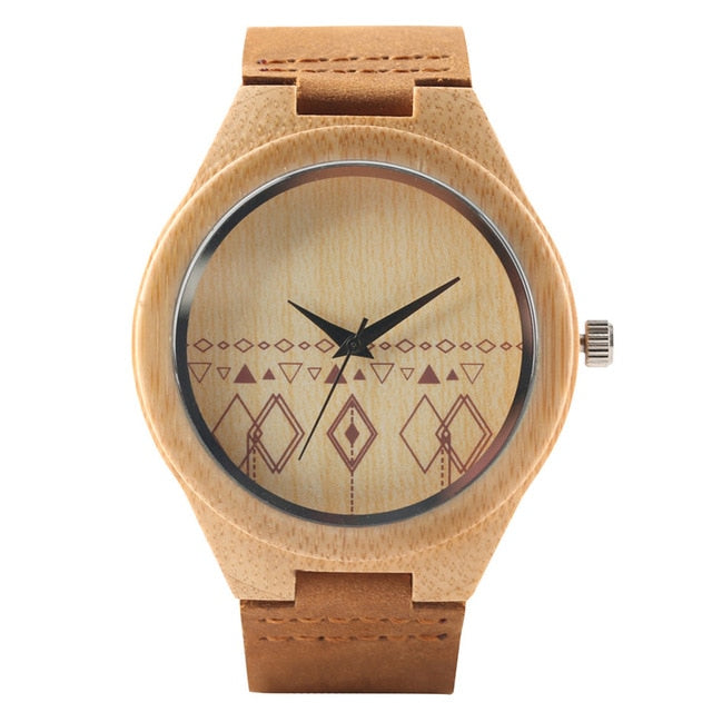 YISUYA Nature Wood Bamboo Watch Men Handmade Full Wooden Creative Women Watches 2018 New Fashion Quartz Clock Christmas Gift