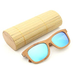 2018 New Fashion Products Men Women Glass Bamboo Sunglasses AU Retro Vintage Wood Lens Wooden Frame Handmade