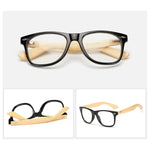 HARKO,Bamboo Sunglasses Men Retro Wood Sunglass Women Design Sport Goggles Gold Mirror Sun Glasses Shades