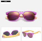HARKO,Bamboo Sunglasses Men Retro Wood Sunglass Women Design Sport Goggles Gold Mirror Sun Glasses Shades