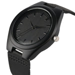 Nature Wooden Watch 2018 Minimalist Clock Bamboo Genuine Leather Fashion Men Women Creative Cool Male Female Gift Free Shipping