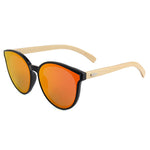 SUERTREE Bamboo Sunglasses Women Men  Sunglass Wood Vintage Sun Glasses Retro Fashion Shades Wooden JH8003