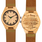 Mens UWOOD Luxury Quartz Watch Casual Bamboo Wood Watch World Map Compass Casual Fashion Wood Bamboo Watch