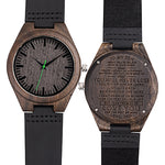 Mens UWOOD Luxury Quartz Watch Casual Bamboo Wood Watch World Map Compass Casual Fashion Wood Bamboo Watch