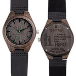 Mens UWOOD Luxury Quartz Watch Casual Bamboo Wood Watch World Map Compass Casual Fashion Wood Bamboo Watch