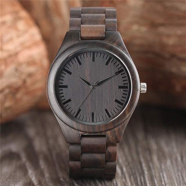 Nature Wooden Watch 2018 Minimalist Clock Bamboo Genuine Leather Fashion Men Women Creative Cool Male Female Gift Free Shipping