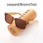 BARCUR Polarized Bamboo Sunglasses Men Wooden Sun glasses Women Brand Original Wood Glasses Oculos de sol masculino