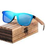 BARCUR 2019 Fashion Wooden Sunglasses Men Bamboo Temple Sun Glasses Women Wood Glasses Oculos de sol masculino